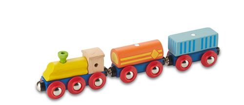 Everearth Chariot de chemin de fer transport de bois 22,7 cm 3-section