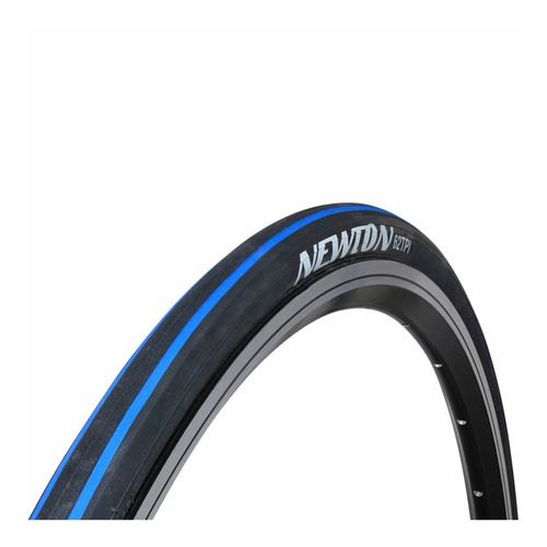 Pneu route 700 x 23 newton e-01 noir liserets bleu ts (23-622) 62tpi