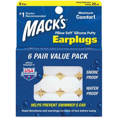 Bouchon silicone souple Macks multiusage (6 paires) item 7