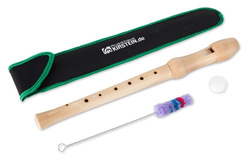 Classic Cantabile SF-110dA Flûte à bec (soprano do) érable avec doigté allemande