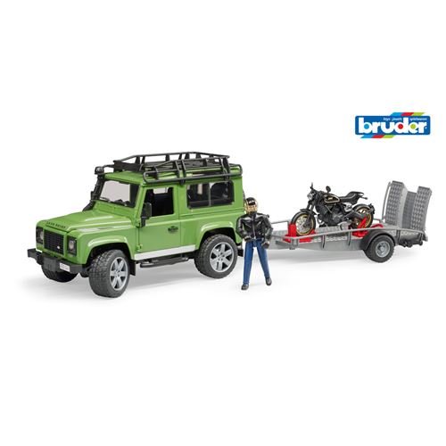 Bruder 2598 Landrover Jeep avec moteur
