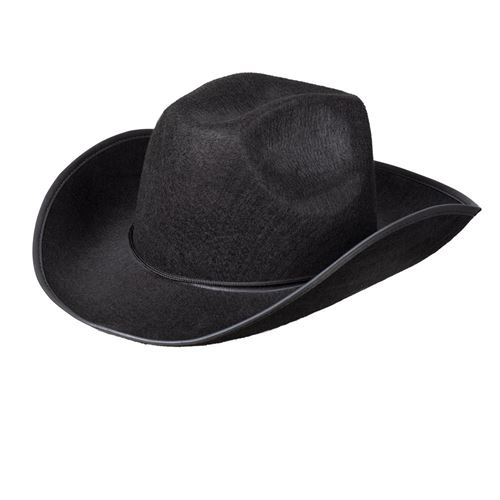 chapeau cow boy noir 1er prix