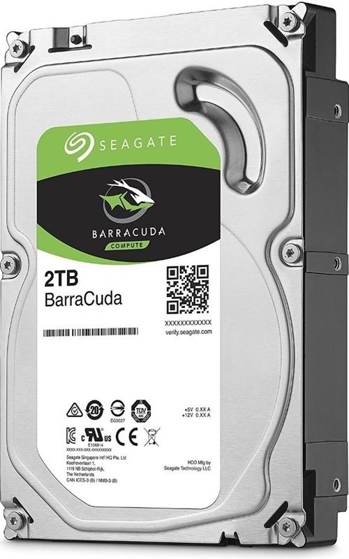 Seagate Harddisk BarraCuda 3.5" SATA 2 TB