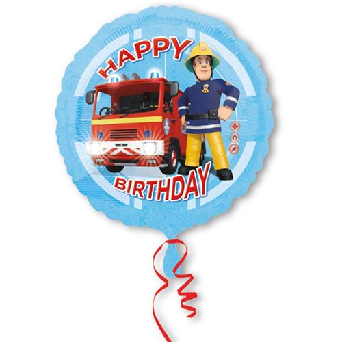 ballon alu sam le pompier 