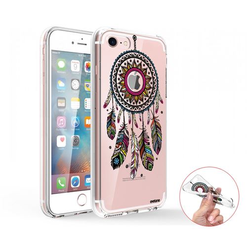 Coque Iphone 7 Iphone 8 360 Intégrale Transparente, Attrape Rêve, Evetane®