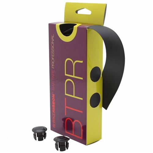 Ruban de guidon bikeribbon professional noir pur