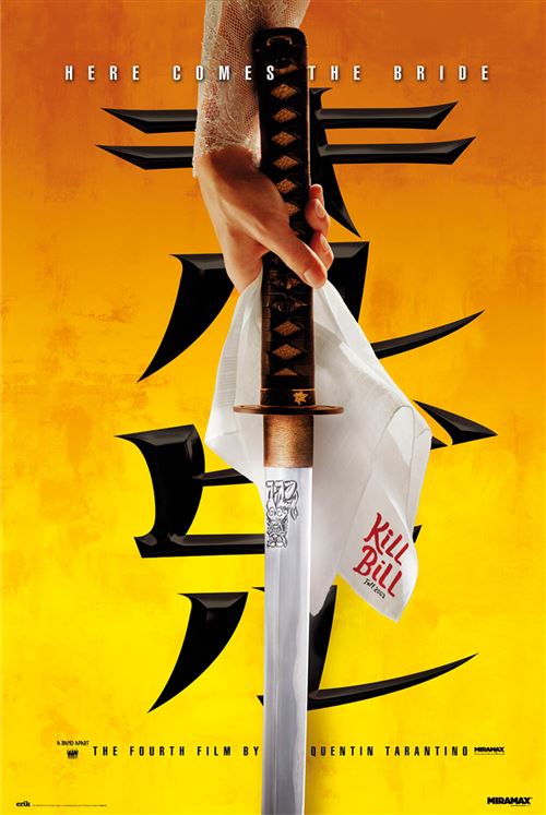 Affiche Kill Bill Katana