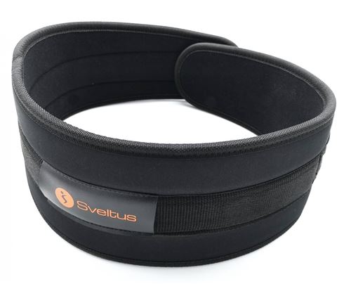 Sveltus ceinture d'haltérophilie noire taille M
