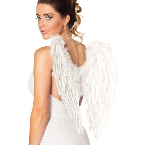 ailes d'anges 50*50cm - blanc