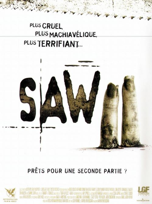 Acheter Saw 2 AFFICHE CINEMA ORIGINALE État correct - 22,99 € Saw 2 AFFICHE CINEMA ORIGINALE État correct - N/A reconditionné disponible sur Fnac