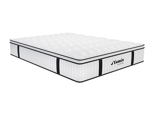 Matelas Dreamea Hotel Matelas anti-feu ressorts ensachés et surmatelas intégré delice de dreamea hotel - 140x190cm