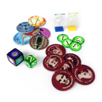 Pack jeu classique Cluedo Harry Potter Blanc