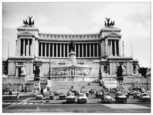 Anonymous - Rome, Italy - 1960s (Panneaux MDF 80x60 cm)