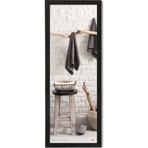Walther Design Cadre photo Home 30x90 cm Noir