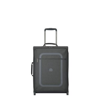 Valise Cabine Delsey Dauphine 3 55 Cm Gris Poivre Achat Prix