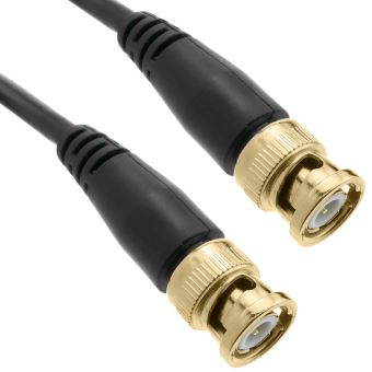 Rg6 Cable Coaxial Bnc Male Rg6u 10m Cables Video Achat Prix Fnac