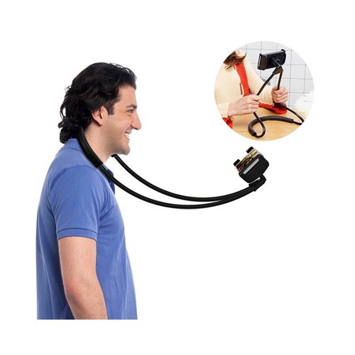 Support Suspendu Cou Stands Collier Support Téléphone Portable Support Universel