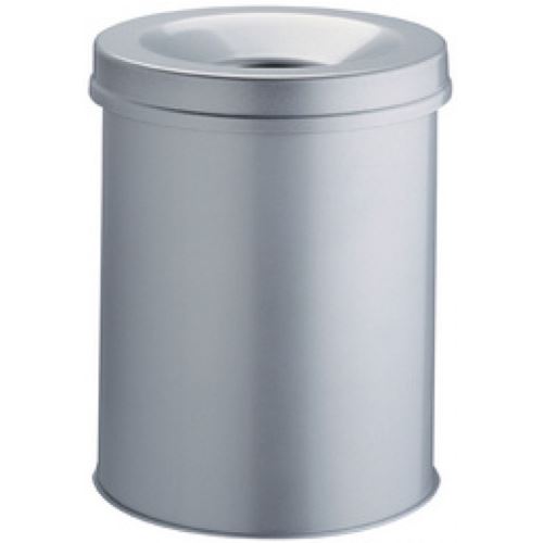 durable durable poubelle safe, rond, 30 litres, noir noir