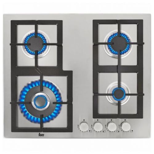 Plaque au gaz Teka 60 cm Inox Acier