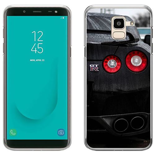 Coque pour Samsung Galaxy J6 -  Nissan Gtr Black