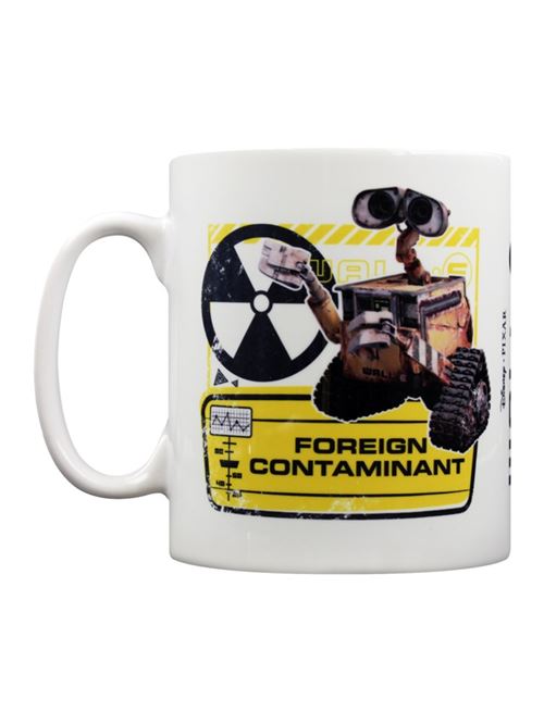 Walt Disney Tasse Disney Pixar WALL-E Foreign Contaminant blanc