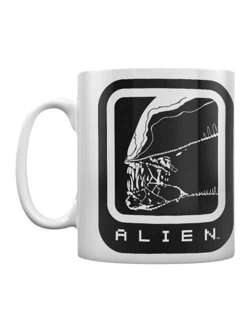 Alien Tasse Icon blanc