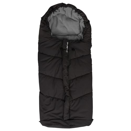 Bambisol chancelière pour poussette noir/gris