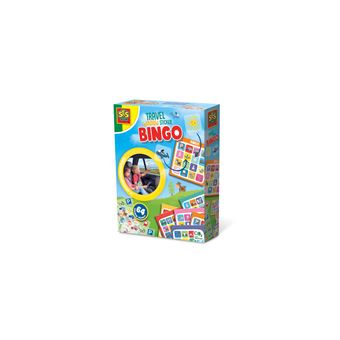 Bingo de voyage avec autocollants SES Creative - 1