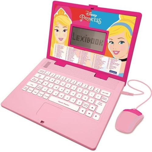 Ordinateur Educatif Bilingue Disney Princesses - 124 Activités