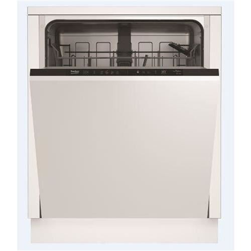 Beko B100 Blvi74F - Lave-Vaisselle - Encastrable - Hauteur : 82 Cm - Noir Mat