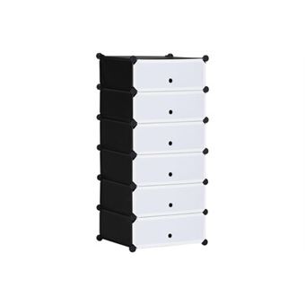 Meuble De Rangement à Chaussures Modulable 6 Casiers - Meuble à chaussures
