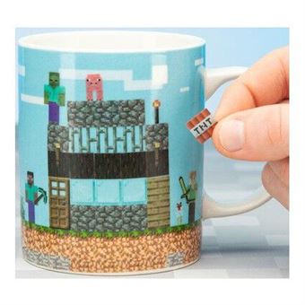 Taza Minecraft Construye Tu Nivel