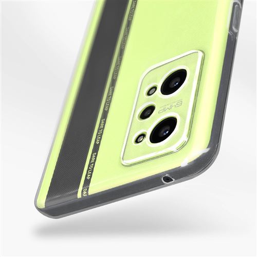 Coque Silicone + Film Verre Trempe Pour Realme GT Neo 2 / Neo 3T / GT 2 - Transparent - Neuf