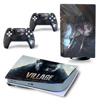 Sticker pour Sony Console PS5, Resident Evil Village-1048 - 1