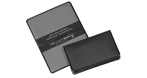Etui pour cartes veloflex avec film de protection / 3274800 pour 2 cartes