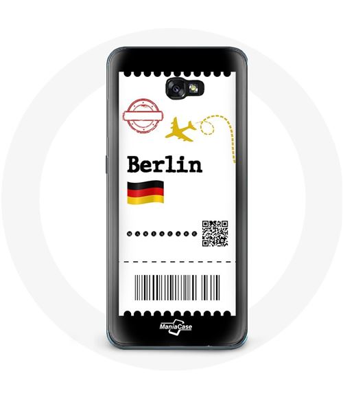 Coque pour samsung galaxy A5 2016 Billet d'avion Berlin Maniacase