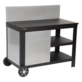 Desserte noire NOVA pour plancha - 1