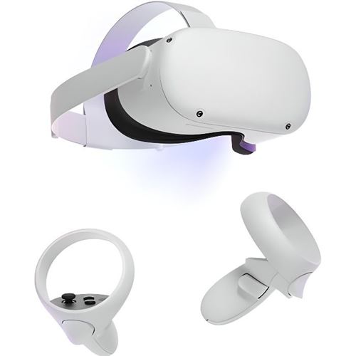 Casque de réalité virtuelle Meta Quest 2, 128GB État correct - N/A reconditionné disponible sur Fnac