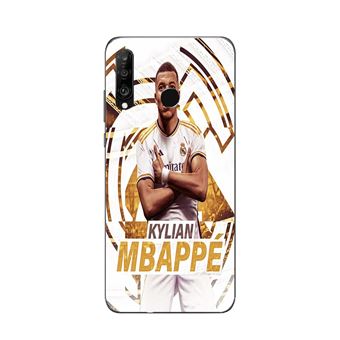 Coque Huawei P30 Lite Kylian Mbappe Real Madrid wallpaper celebration - 1
