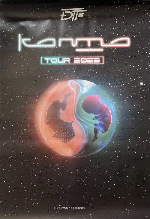 Affiche - DTF - Karma Tour 2023 - 70x100cm