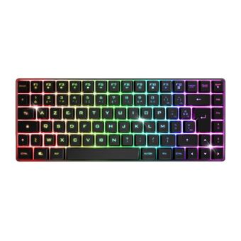 Clavier Spirit Of Gamer Elite-K70 RGB CLA-EK70RF Sans Fil Bluetooth Jeux Plastique AZERTY FR Noir