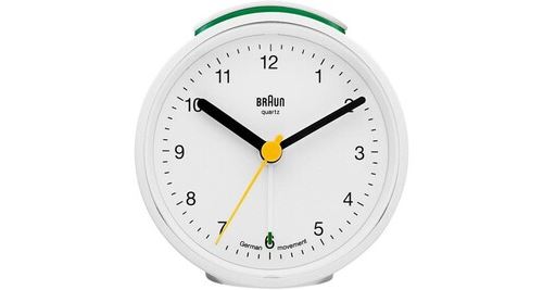 Braun - Réveil analogique - BC12W - Blanc - Image 3