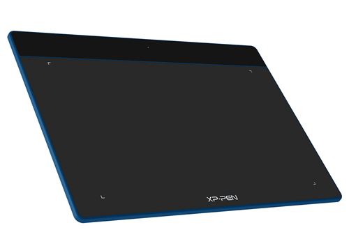 Tablette Graphique à Stylet XP-PEN Deco Fun S 6 x 4 Pouces Stylet Passif 8192 Niveaux avec Inclinaison à 60° pour Déssiner Apprendre à Distance ou Jouer OSU - Bleu Océan