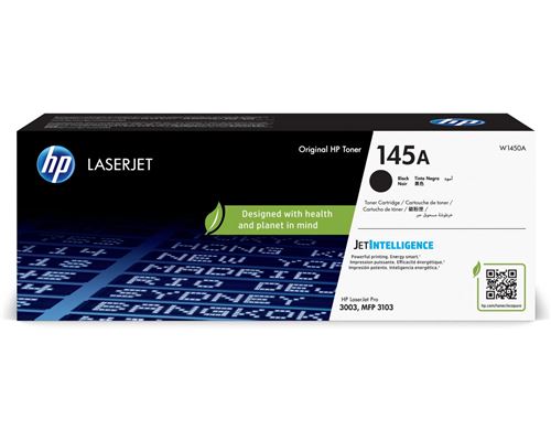 HP 145A - Noir - original - LaserJet - cartouche de toner (W1450A) - pour LaserJet Pro 3001, 3002, 3003, MFP 3101, MFP 3102, MFP 3103, MFP3102