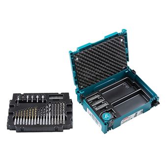 Coffret d'outils vissage/perçage SDS-Plus 65 pièces en coffret MAKPAC - MAKITA - B-69478 - 1
