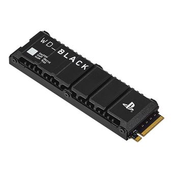 WD Black SN850P NVMe SSD WDBBYV0020BNC-WRSN - SSD - 4 To - interne - M.2 2280 - PCIe 4.0 x4 (NVMe) - dissipateur de chaleur intégré - pour Sony PlayStation 5