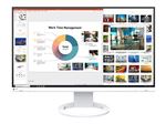 EIZO EV2760 - Swiss Edition - écran LCD - 27" - 2560 x 1440 QHD - IPS - 350 cd/m² - 1000:1 - 5 ms - HDMI, DVI-D, 2xDisplayPort - haut-parleurs - blanc