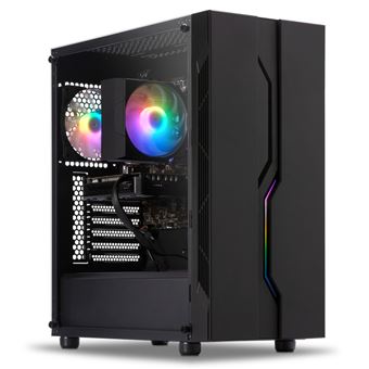 Sedatech PC Gamer Advanced ATX Tower • AMD Ryzen 5 5600X 6x 3.7Ghz • Geforce RTX4060 • 16Go RAM • 1To SSD M.2 • Wifi • sans OS • Unité centrale - 1
