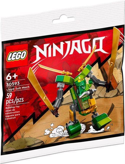 Non Communiqué Lego® Ninjago® 30593 L'armure Robot De Lloyd Polybag