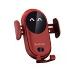 Support Chargeur Sans Fil Voiture 15W - Fixation Sur Grille D'Airation, Rotation 360°, Recharge Rapide Qi